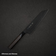 青木刃物製作所 黒影 VG10 剣型切付牛刀 190mm ウェンジハンドル