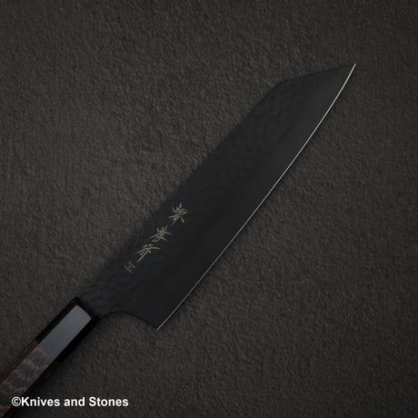 青木刃物製作所 黒影 VG10 剣型切付牛刀 190mm ウェンジハンドル