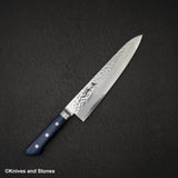 青木刃物製作所 V金10号 33層ダマスカス 牛刀 210mm