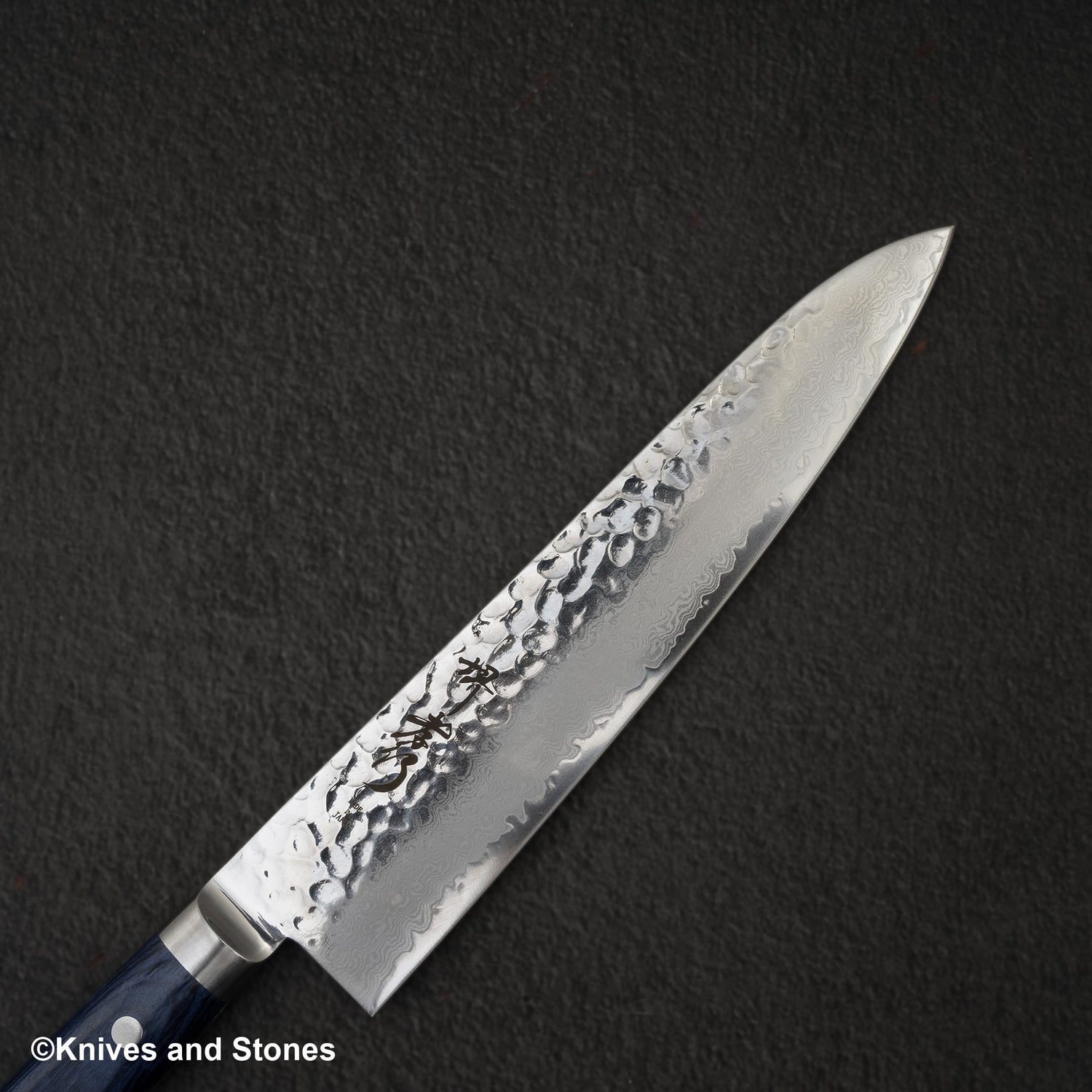青木刃物製作所 V金10号 33層ダマスカス 牛刀 210mm