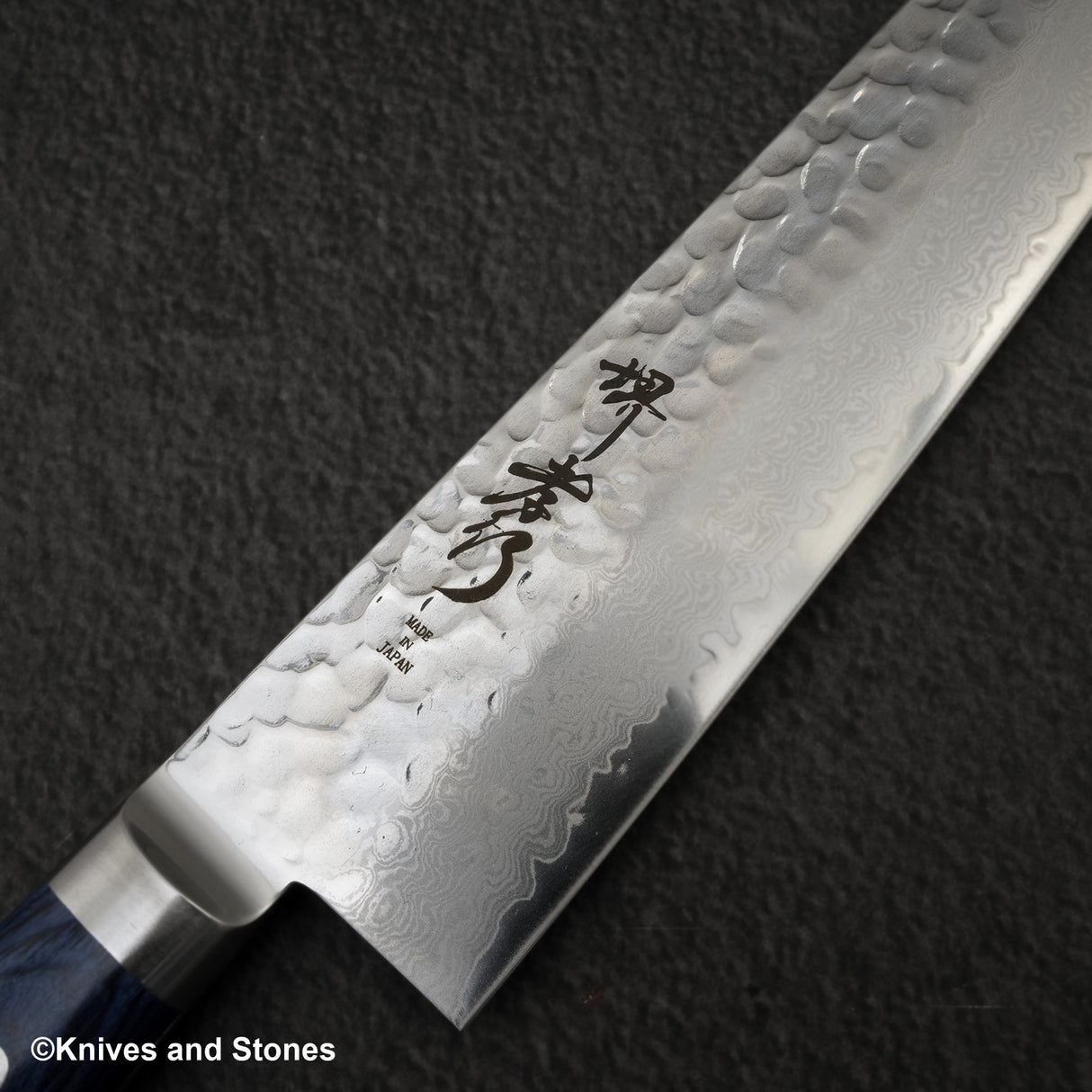 青木刃物製作所 V金10号 33層ダマスカス 牛刀 210mm