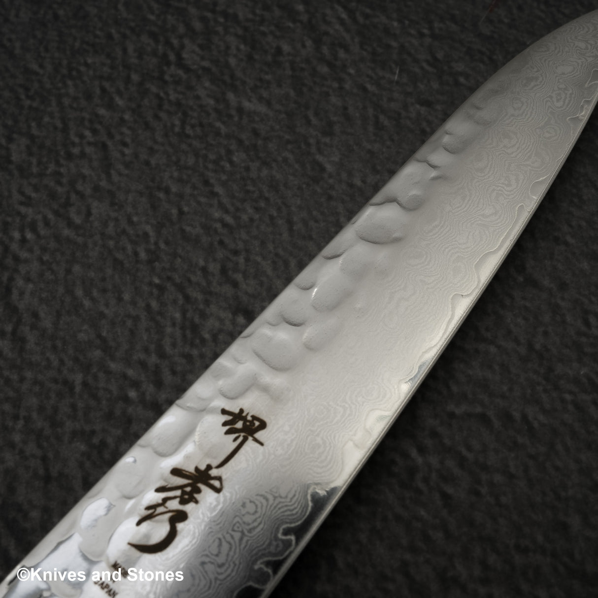 青木刃物製作所 V金10号 33層ダマスカス ペティナイフ 150mm