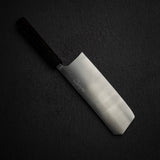 柴田 崇行 鋼鉄 クロマックス鋼 ボス 菜切 175mm エボニーブラックリングハンドル