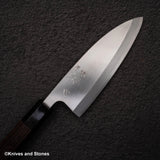 初心 x 明神利器制作所 白鷺 銀三鋼 出刃 150mm