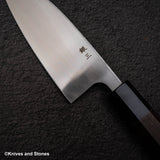 初心 x 明神利器制作所 白鷺 銀三鋼 出刃 150mm