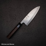 初心 x 明神利器制作所 白鷺 銀三鋼 出刃 165mm
