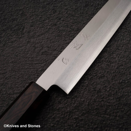 初心 x 明神利器制作所 白鷺 銀三鋼 切付柳刃 270mm