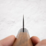 加茂藤刃物 青紙スーパー 黒打ち 三徳 165mm