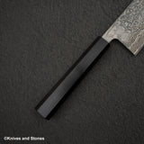 加茂藤刃物 黒雲 SG2 ブラックダマスカス 牛刀 210mm