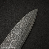 加茂藤刃物 黒雲 SG2 ブラックダマスカス 牛刀 210mm