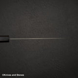 加茂藤刃物 黒雲 SG2 ブラックダマスカス 三徳 170mm エボニーハンドル