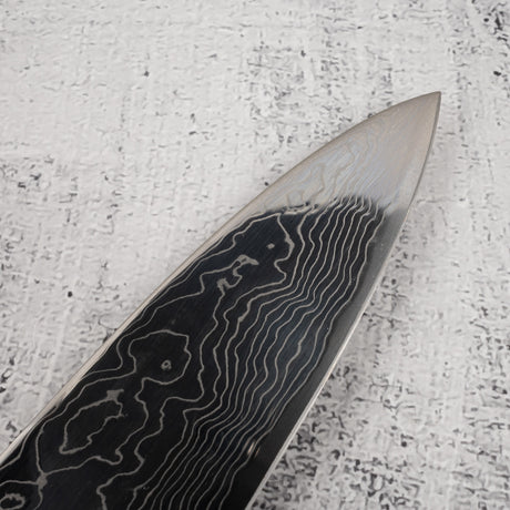佑成 スーパーゴールド2 ダマスカス 牛刀 210mm バーチハンドル
