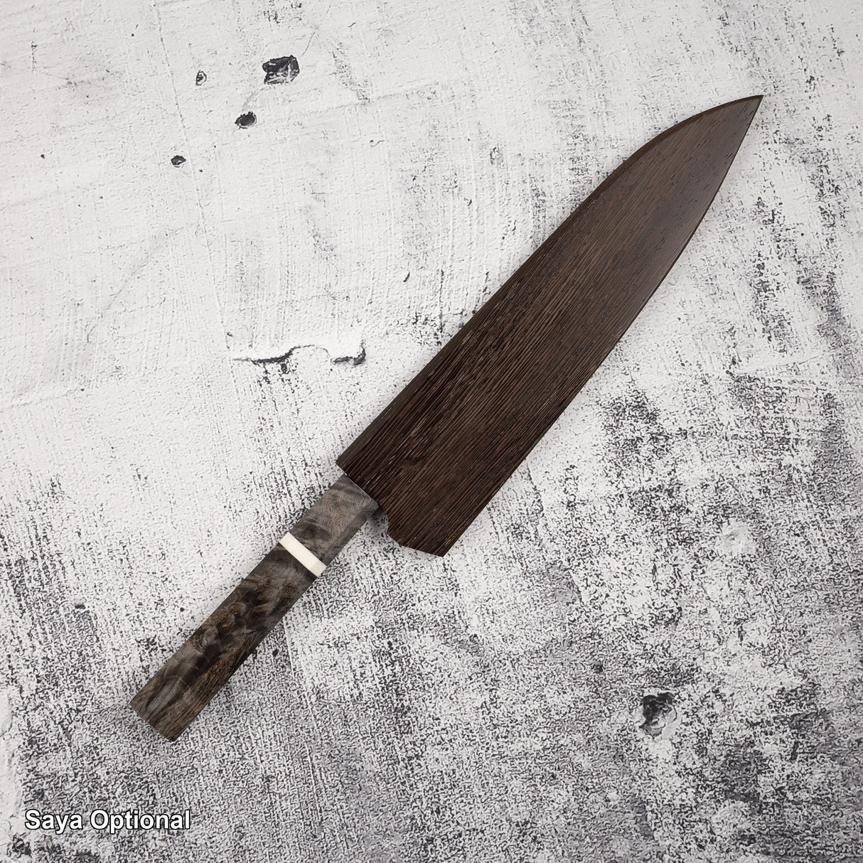 佑成 スーパーゴールド2 ダマスカス 牛刀 210mm バーチハンドル
