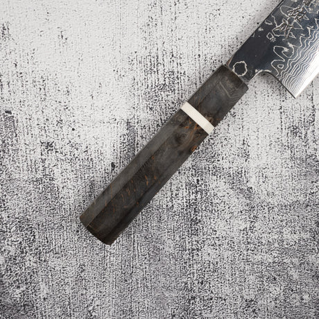 佑成 スーパーゴールド2 ダマスカス 切付牛刀 240mm バーチハンドル