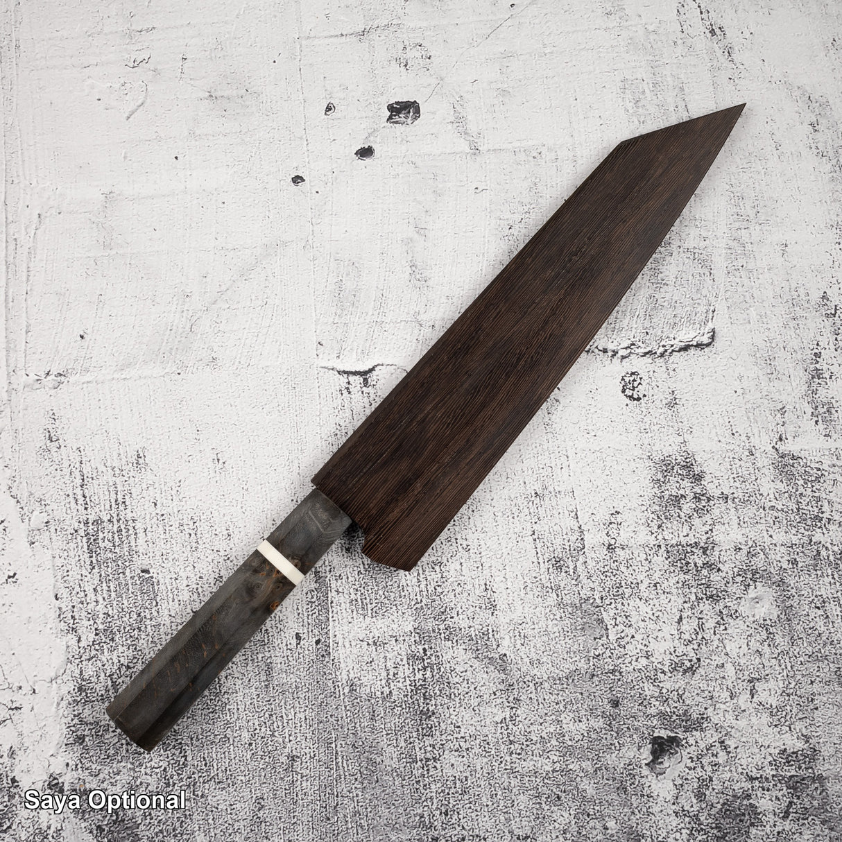 佑成 スーパーゴールド2 ダマスカス 切付牛刀 240mm バーチハンドル