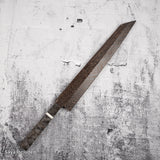 佑成 SRS-13 ダマスカス 切付柳刃 300mm 鏡面仕上げ 鞘付き