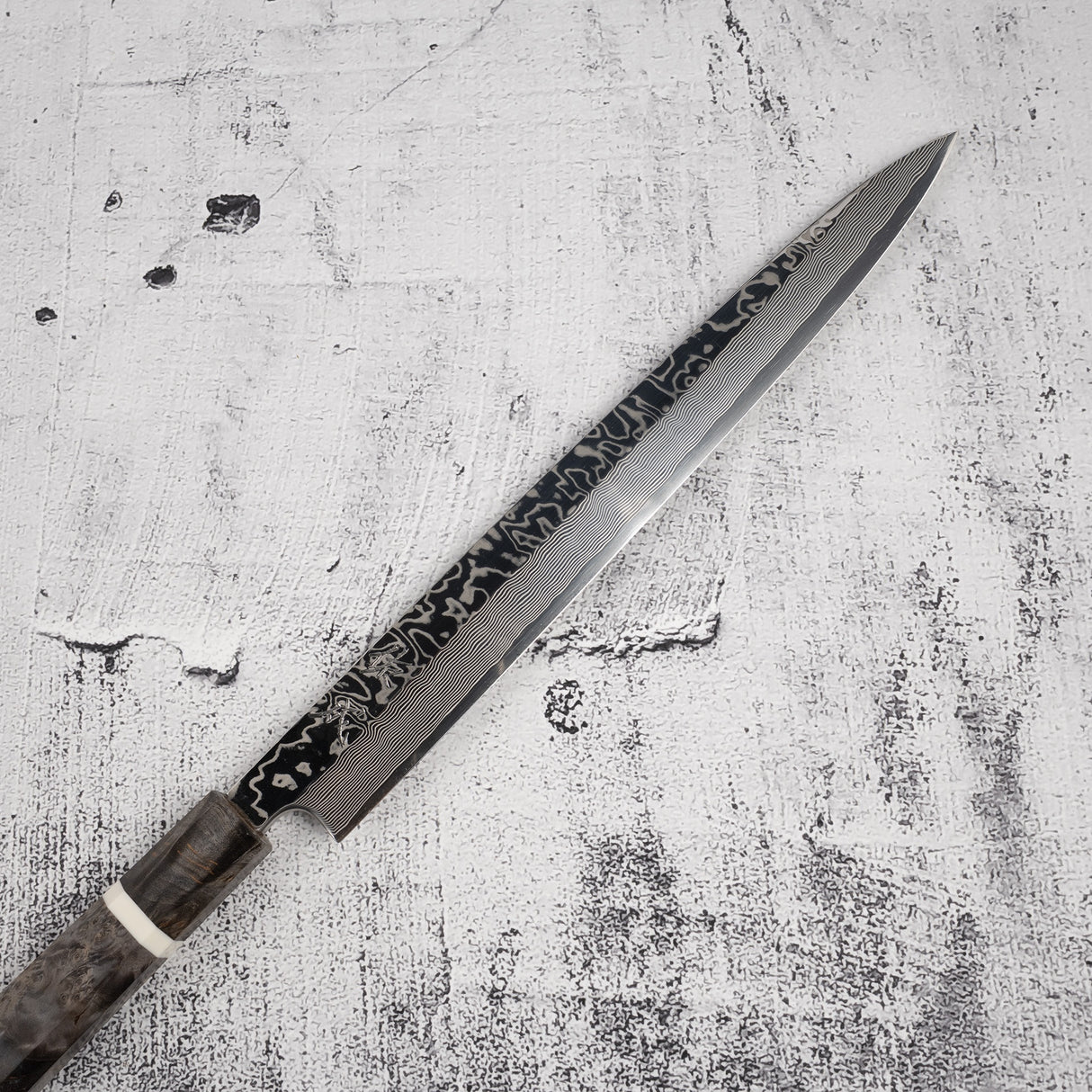 佑成 SRS-13 ダマスカス 柳刃 270mm 鏡面仕上げ 鞘付き
