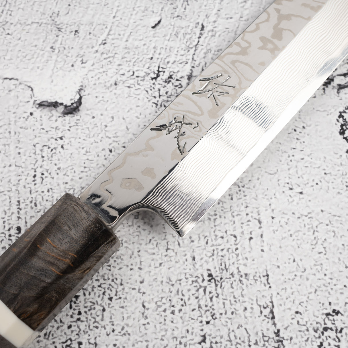 佑成 SRS-13 ダマスカス 柳刃 270mm 鏡面仕上げ 鞘付き