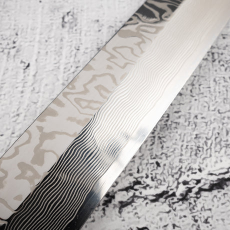 佑成 SRS-13 ダマスカス 柳刃 270mm 鏡面仕上げ 鞘付き
