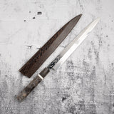 佑成 SRS-13 ダマスカス 柳刃 270mm 鏡面仕上げ 鞘付き