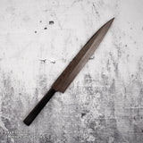 佑成 スーパーゴールド2 柳刃 270mm ミラー仕上げ 二枚合わせ 鞘付き