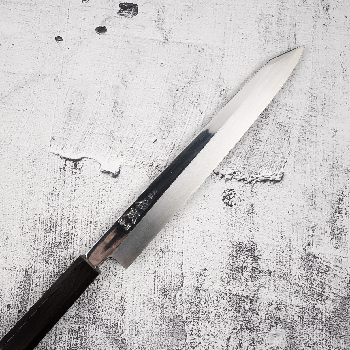 佑成 スーパーゴールド2 切付柳刃 240mm ミラー仕上げ 二枚合わせ
