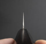 佑成 粉末ダイス鋼 ZDP-189 ヘアライン 切付牛刀 210mm