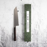 佑成 粉末ダイス鋼 ZDP-189 ヘアライン 切付牛刀 210mm