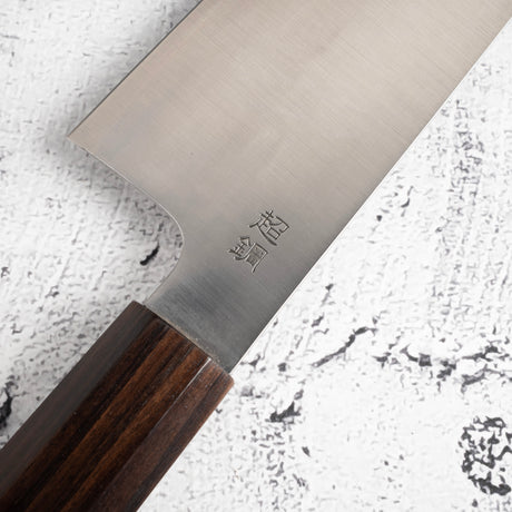 佑成 粉末ダイス鋼 ZDP-189 ヘアライン 切付牛刀 270mm