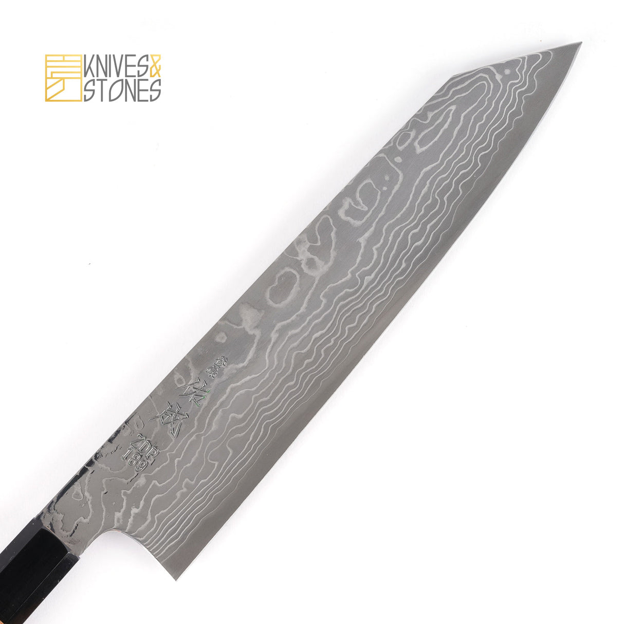 佑成 粉末ダイス鋼 ZDP-189 ダマスカス 切付牛刀 210/240mm