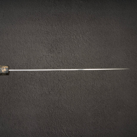 佑成 粉末ダイス鋼 ZDP-189 ダマスカス 筋引 240mm 鞘付き