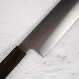 佑成 粉末ダイス鋼 ZDP-189 ヘアライン 切付牛刀 240mm