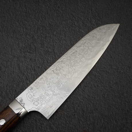 佐治打刃物 ダイヤモンドダマスカス R2 三徳 180mm