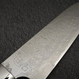 佐治打刃物 ダイヤモンドダマスカス R2 三徳 180mm