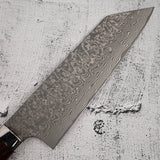 佐治打刃物 SG2 ブラックダマスカス 文化 180mm