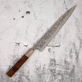 佐治打刃物 SG2 ブラックダマスカス 筋引 240mm