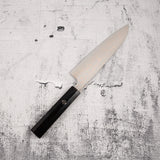 佐治打刃物 V金10号 レインボーダマスカス 牛刀 180mm
