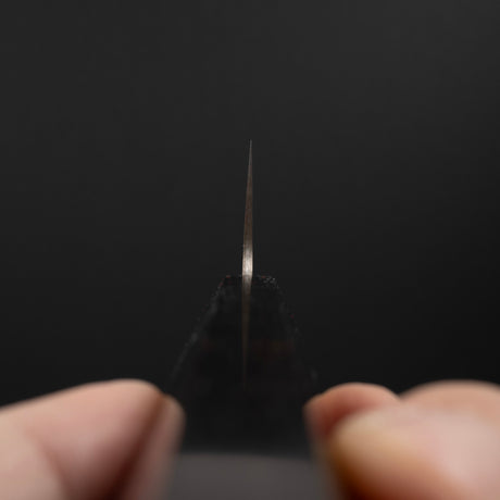 佐治打刃物 V金10号 レインボーダマスカス 牛刀 180mm