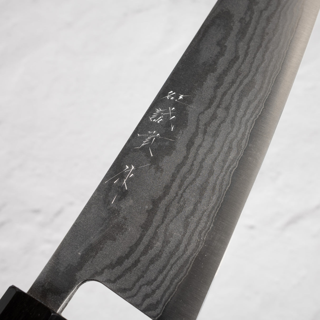 田中一之刃物製作所 銀三鋼 ダマスカス 牛刀 210mm