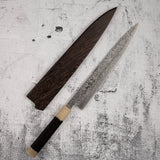 田中 羽斬 SG2 ダマスカス 筋引 240mm 鞘付き