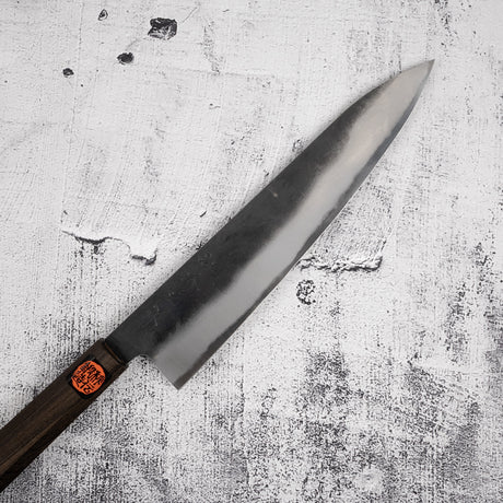 田中一之刃物製作所 青二鋼 黒打ち 牛刀 240mm