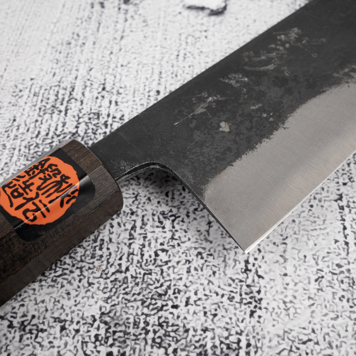 田中一之刃物製作所 青二鋼 黒打ち 牛刀 270mm