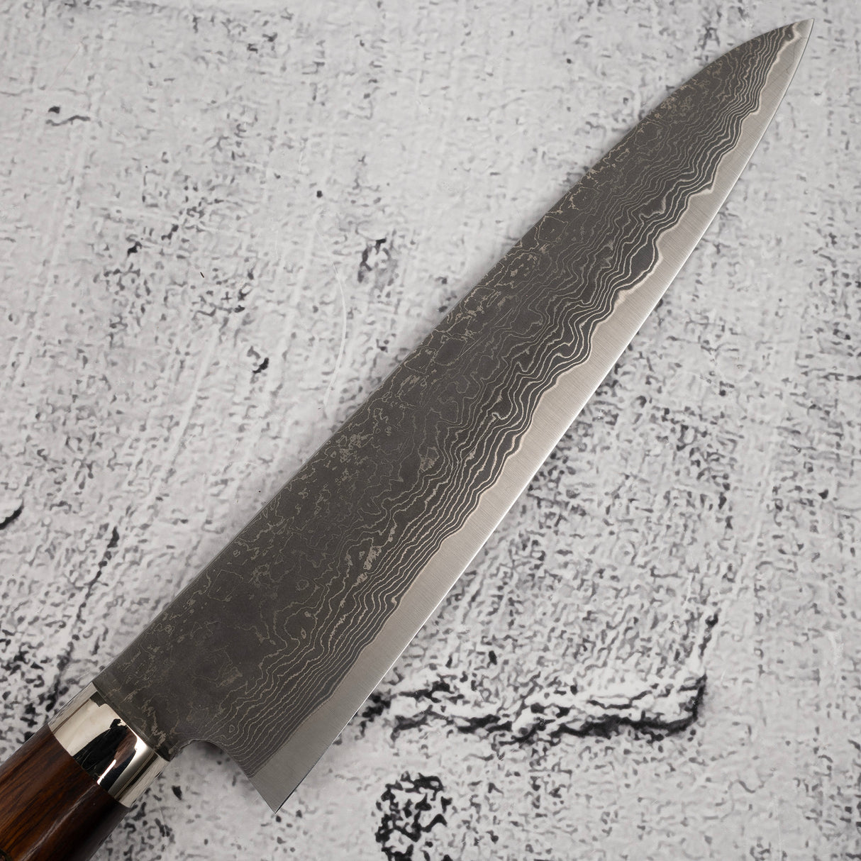 田中 R2 ブラックダマスカス ペティナイフ 150mm