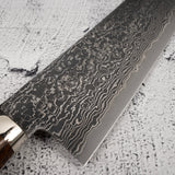 田中 R2 エッチングブラックダマスカス 牛刀 180mm