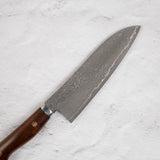 田中一之刃物製作所 R2 エッチング ブラックダマスカス 三徳 165mm