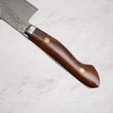 田中一之刃物製作所 R2 エッチング ブラックダマスカス 三徳 165mm