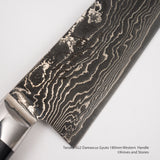 田中一之刃物製作所 SG2 ダマスカス 牛刀 180mm 洋柄