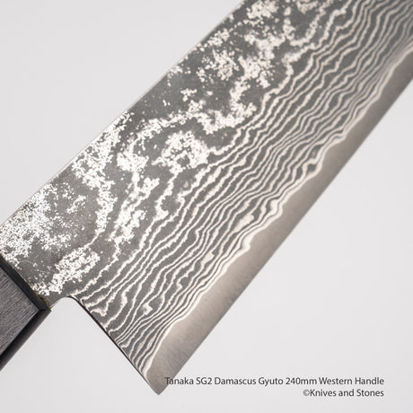 田中 SG2 ダマスカス 牛刀 240mm
