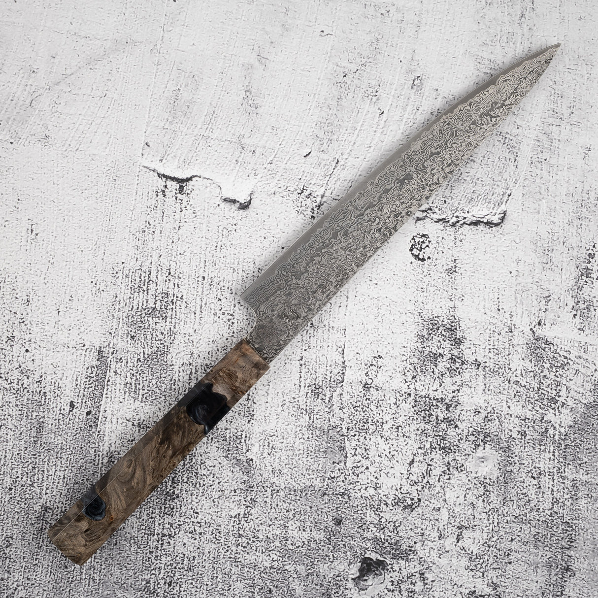 田中一之刃物製作所 羽斬り SG2 ダマスカス 筋引 210mm