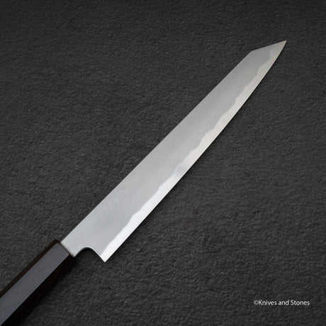鉄人 青二鋼 霞 切付筋引 240mm